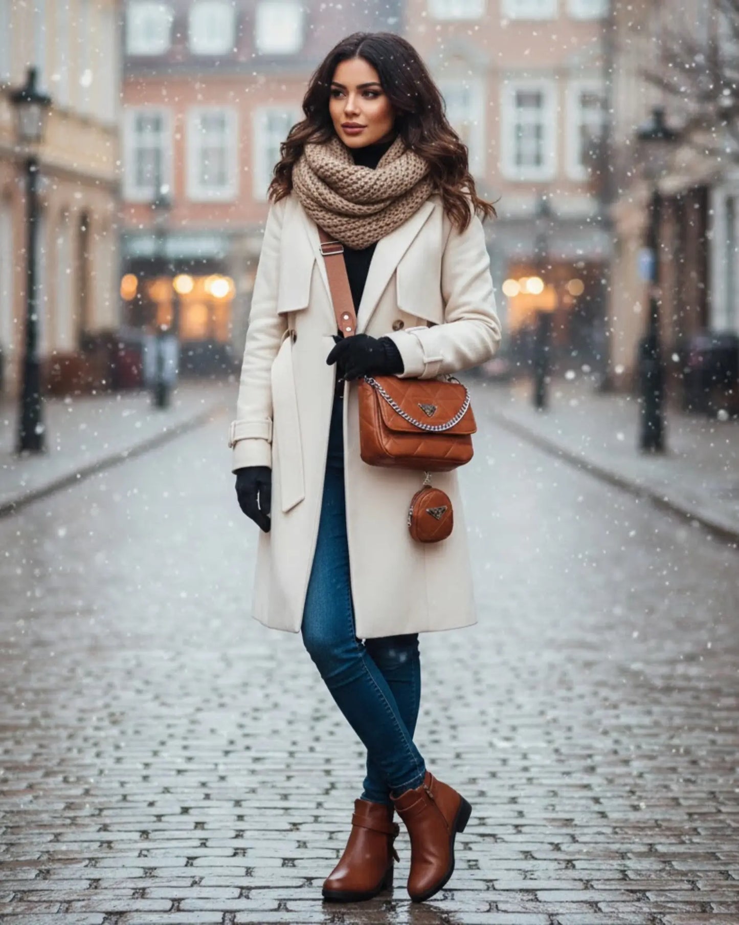 باقة الأناقة المتكاملة – صباط وصاك بنفس اللون + عطر مجاني مع كل طلبية/ brada